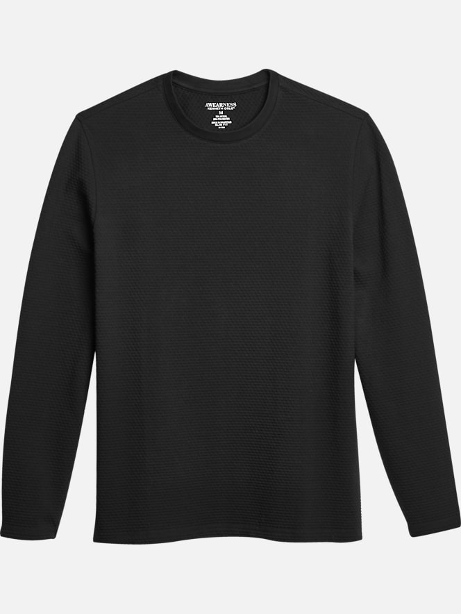 Awearness Kenneth Cole Slim Fit Long-Sleeve T-Shirt | New Arrivals| Men ...