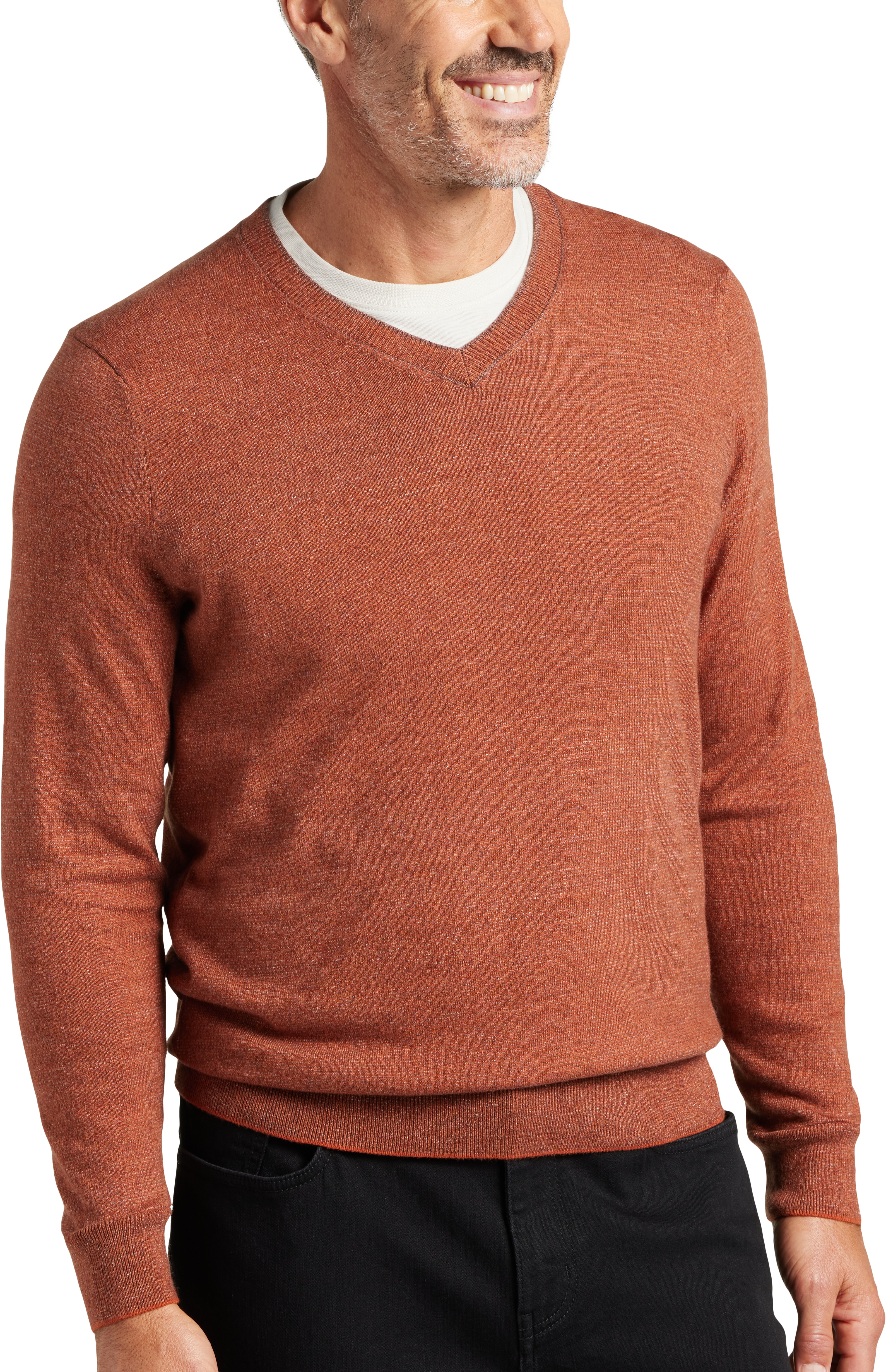 Joseph Abboud Modern Fit V Neck Sweater Sweaters Men s Wearhouse