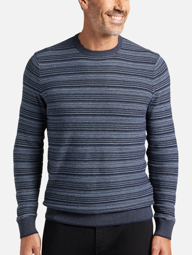 Joseph Abboud Modern Fit Crew Neck Sweater | Sweaters | Men's Wearhouse