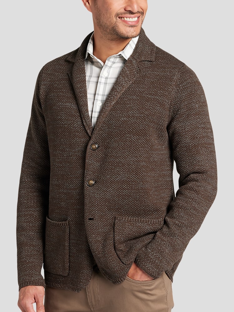 Sweatshirt blazer