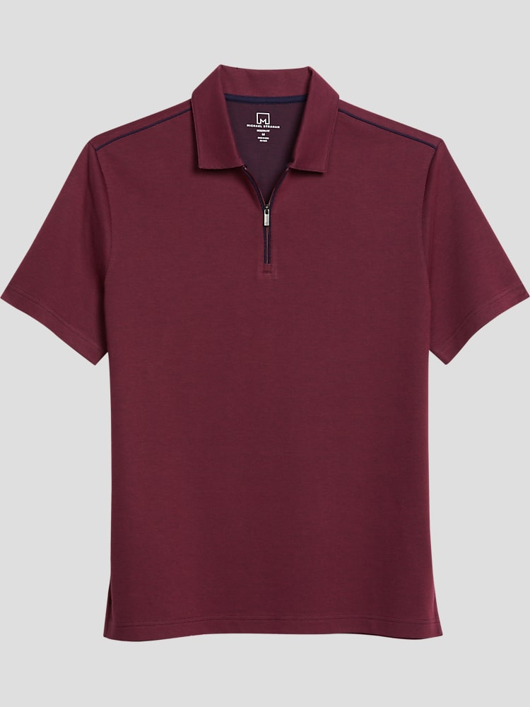 Zip store polo shirts
