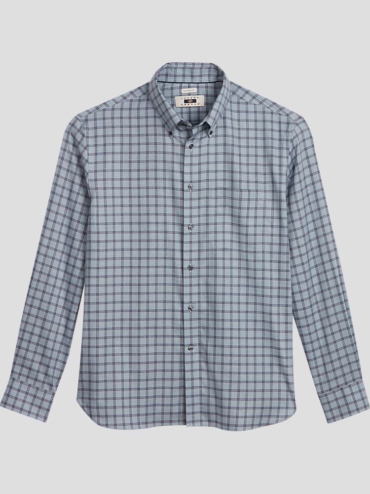 Joseph Abboud Modern Fit Check Sport Shirt All Sale Men s Wearhouse