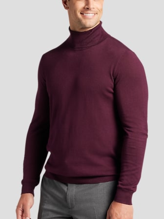 Men's wearhouse clearance mock turtleneck