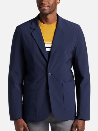 Michael Strahan Modern Fit Sport Coat with Hood and Bib | All Clearance ...
