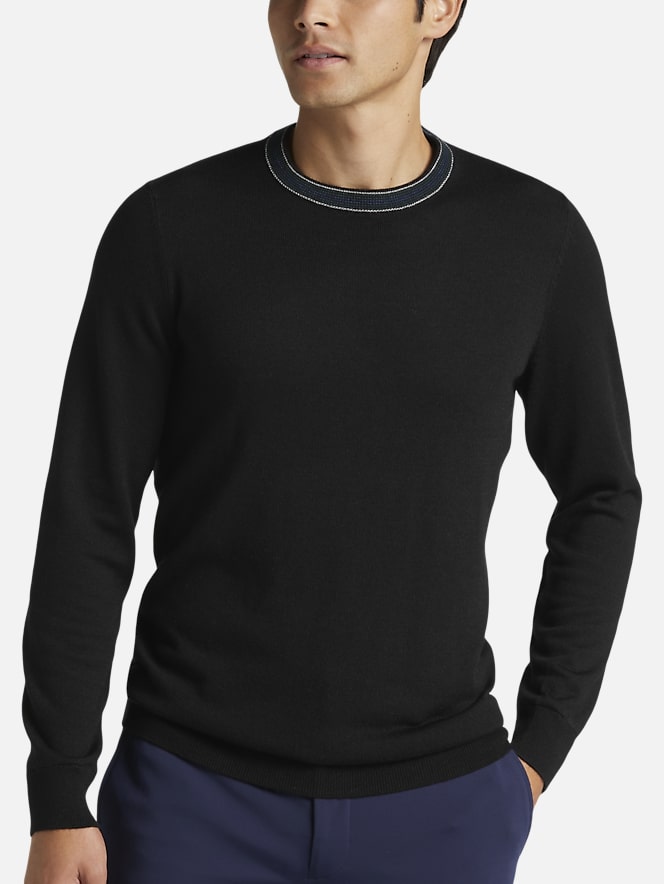Michael Strahan Modern Fit Crew Neck Sweater All Clearance 3999 Mens Wearhouse 