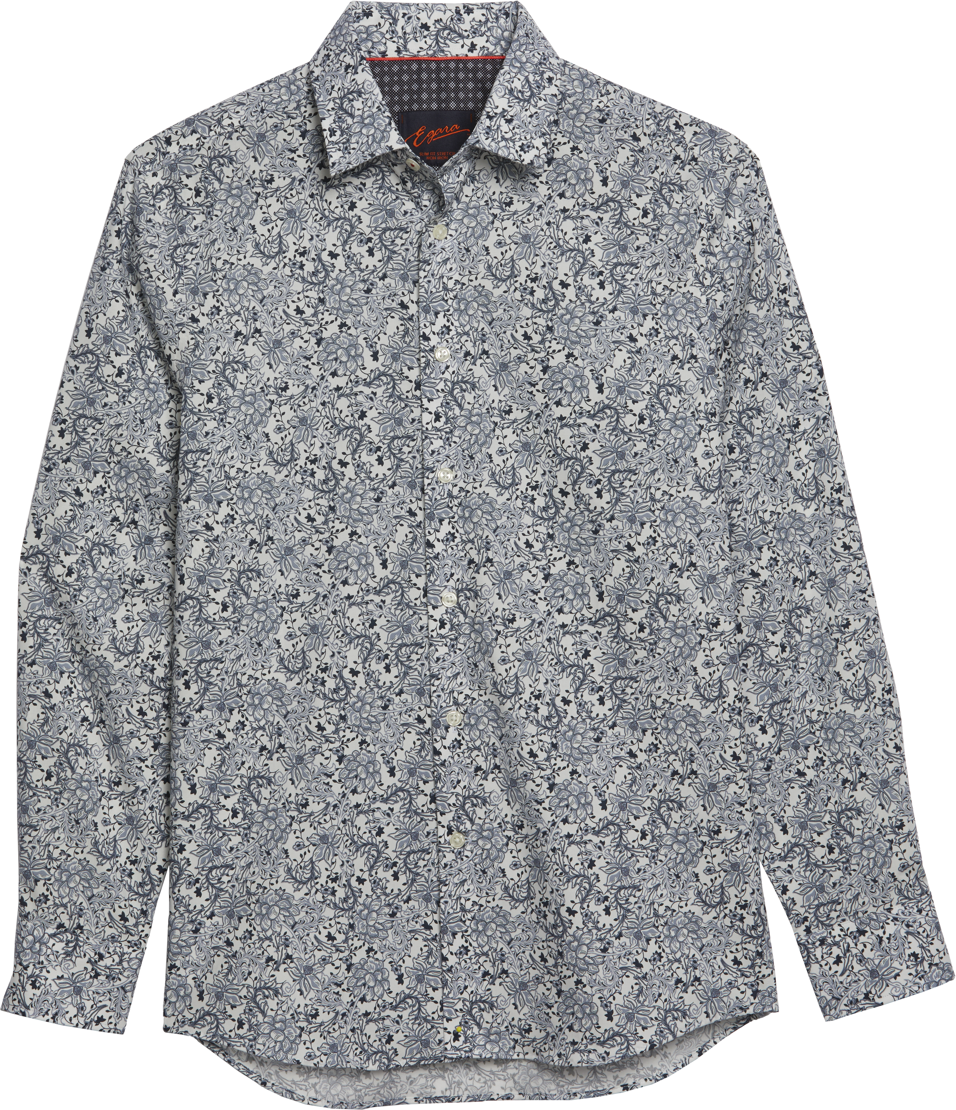 Egara Slim Fit Floral Sport Shirt | Sport Shirts | Men's Wearhouse