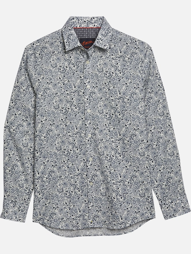 Egara Slim Fit Floral Sport Shirt | All Sale| Men's Wearhouse