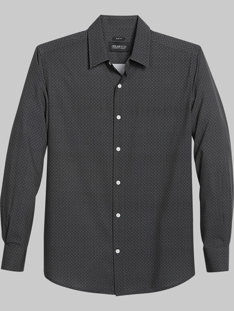 Awearness Cole Slim Fit Spread Collar Sport Shirt All