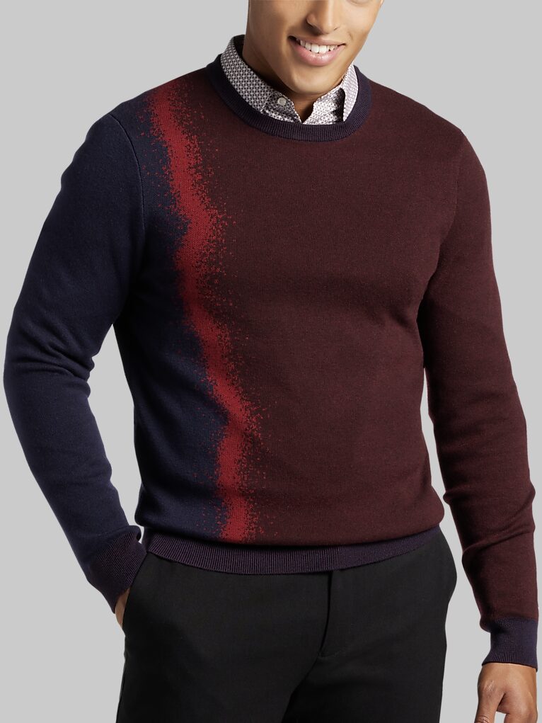 Paisley & Gray Slim Fit Crew Neck Sweater Sweaters Men's Wearhouse