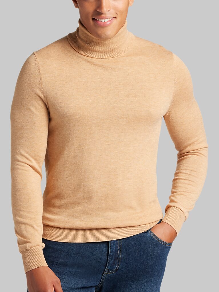 Paisley & Gray Slim Fit Lightweight Turtleneck Sweater Sweaters Men