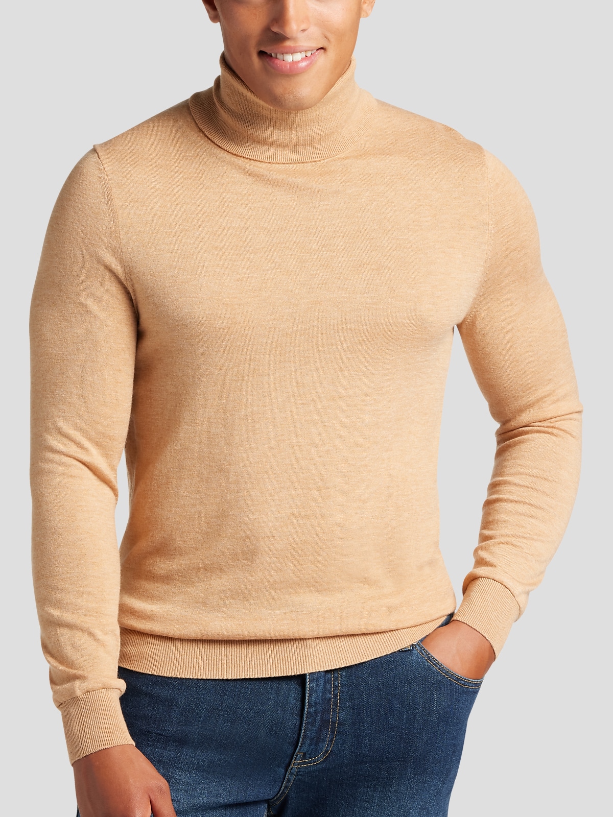 Tan turtleneck 2025