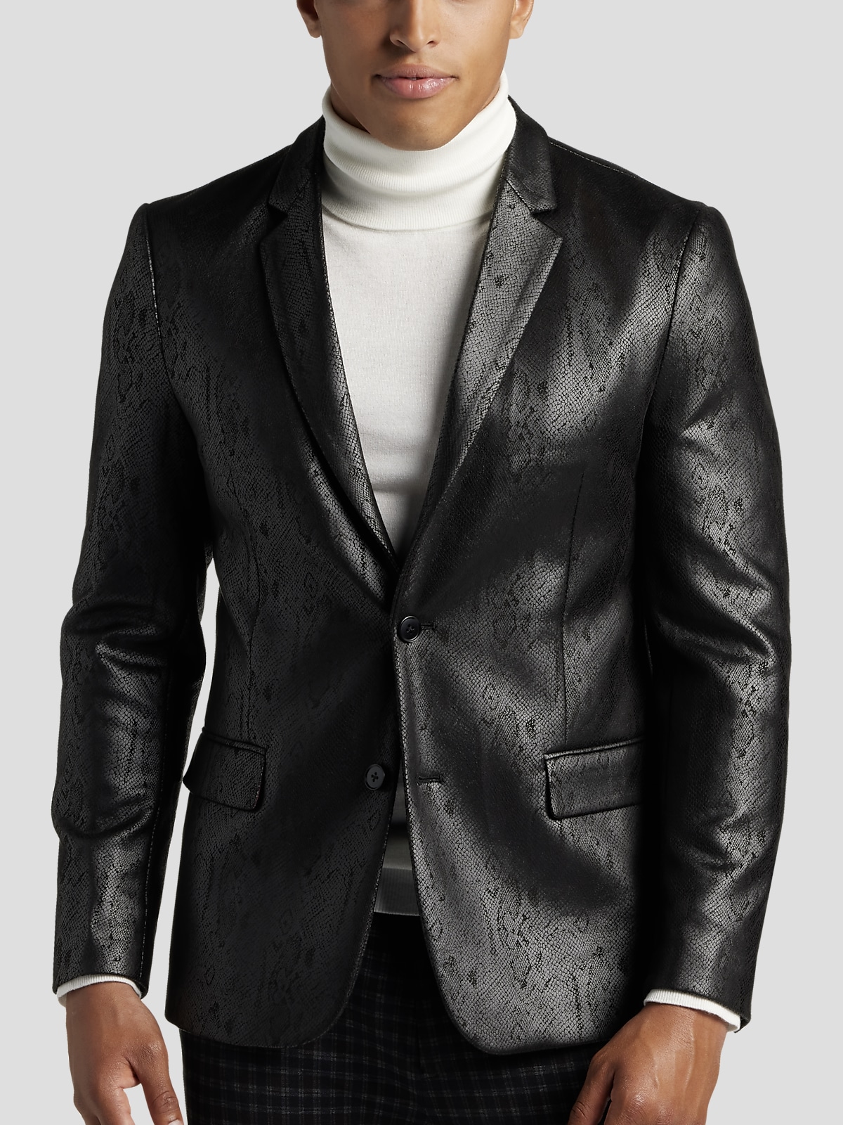 Paisley Gray Slim Fit Sport Coat All Sale Men s Wearhouse