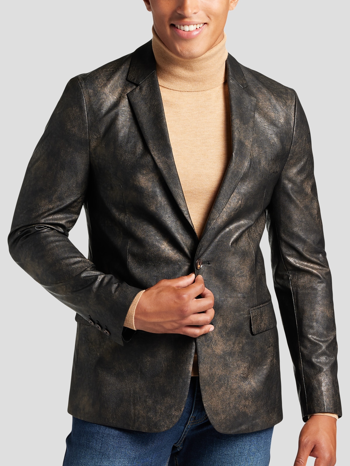 Paisley Amp Gray Slim Fit Sport Coat All Sale Men s Wearhouse