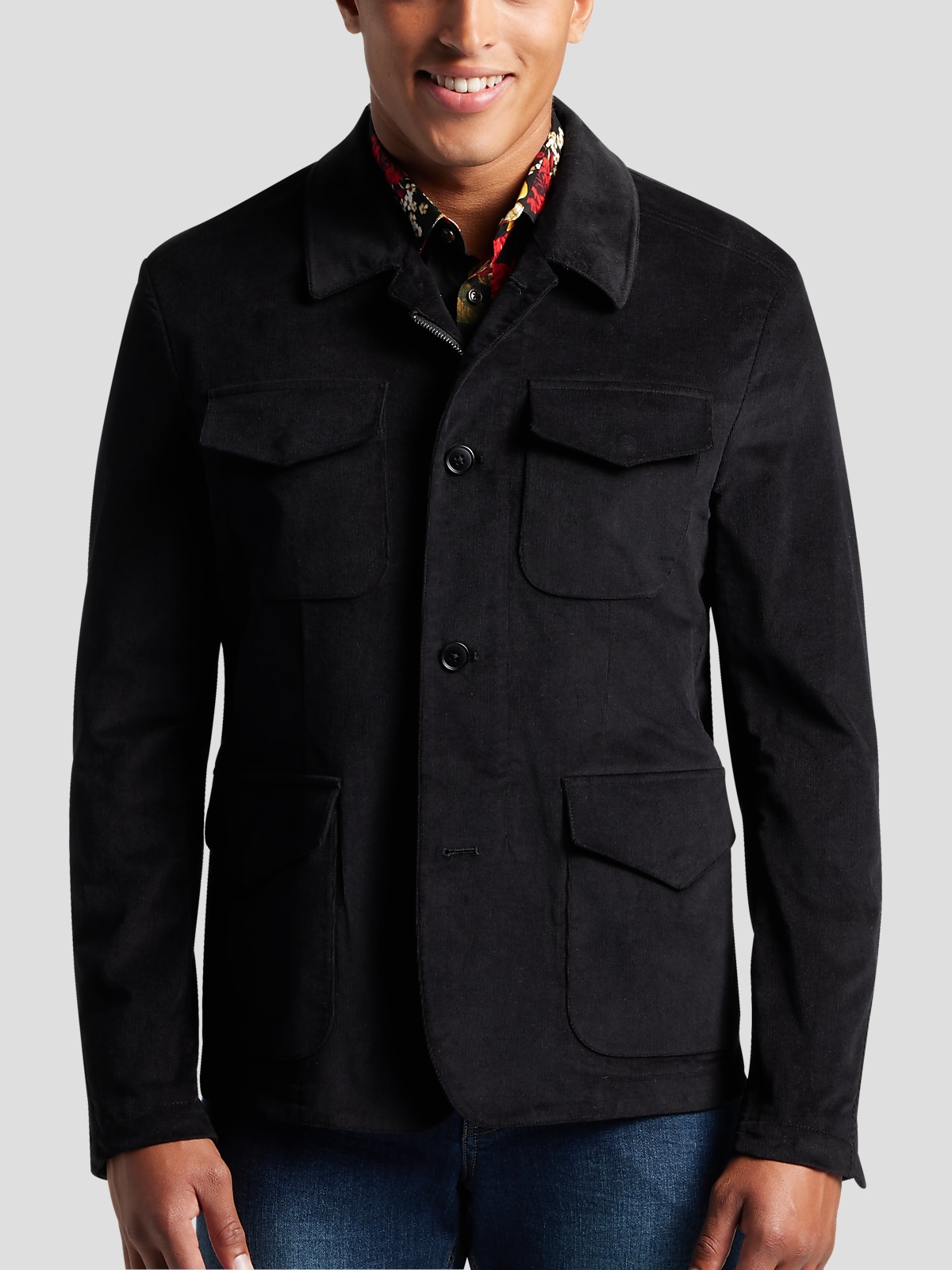 Men's wool field jacket outlet
