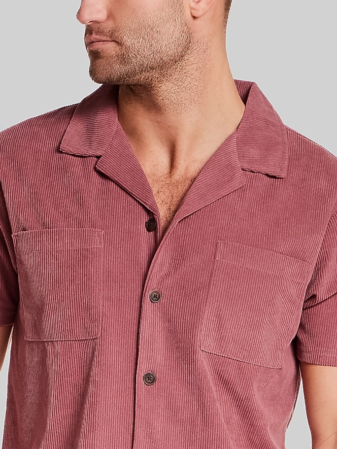 Weatherproof Vintage Regular Fit Corduroy Camp Shirt