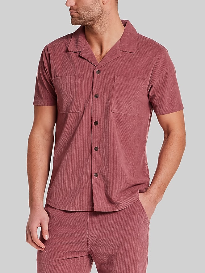 Weatherproof Vintage Regular Fit Corduroy Camp Shirt