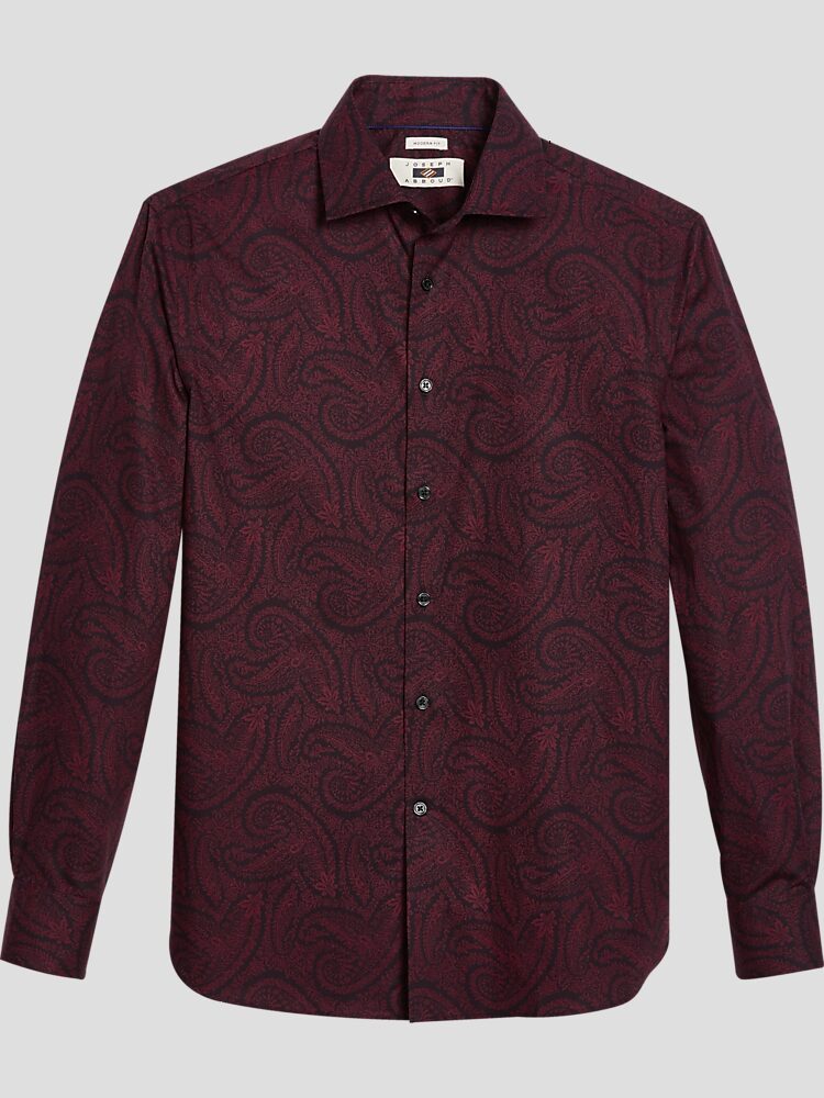 Joseph Abboud Modern Fit Sport Shirt All Sale Men s Wearhouse