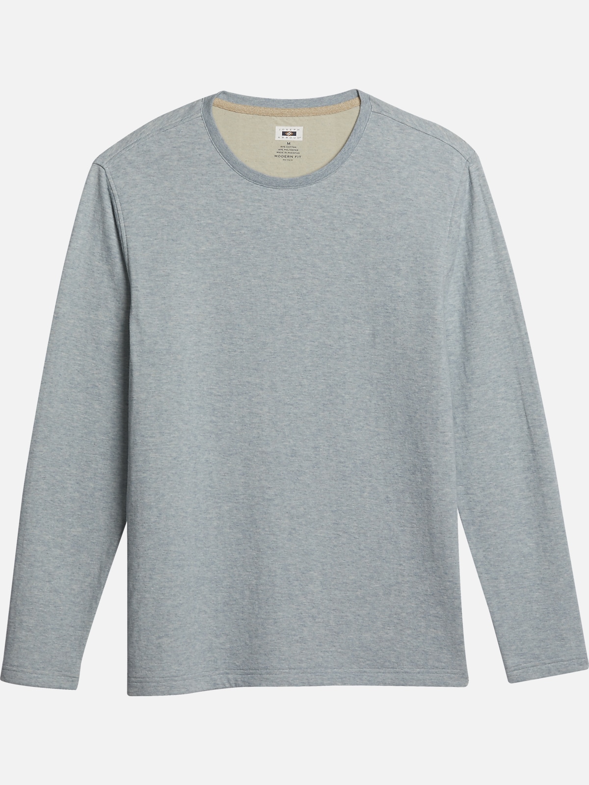Joseph Abboud Modern Fit Long Sleeve T-Shirt | All Sale| Men's Wearhouse