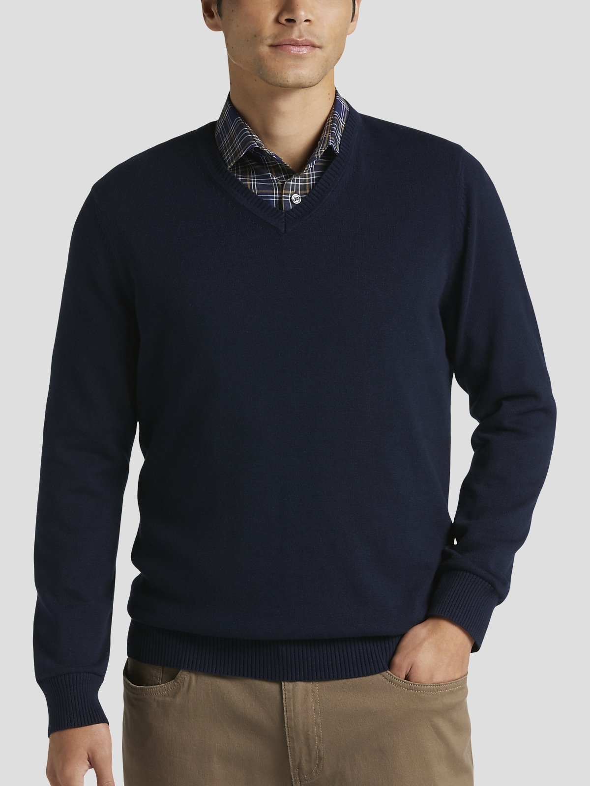 Joseph abboud v neck sweater sales