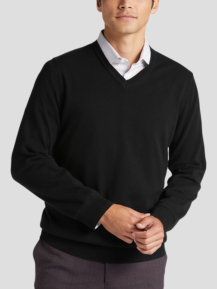 Joseph abboud v neck sweater cheap