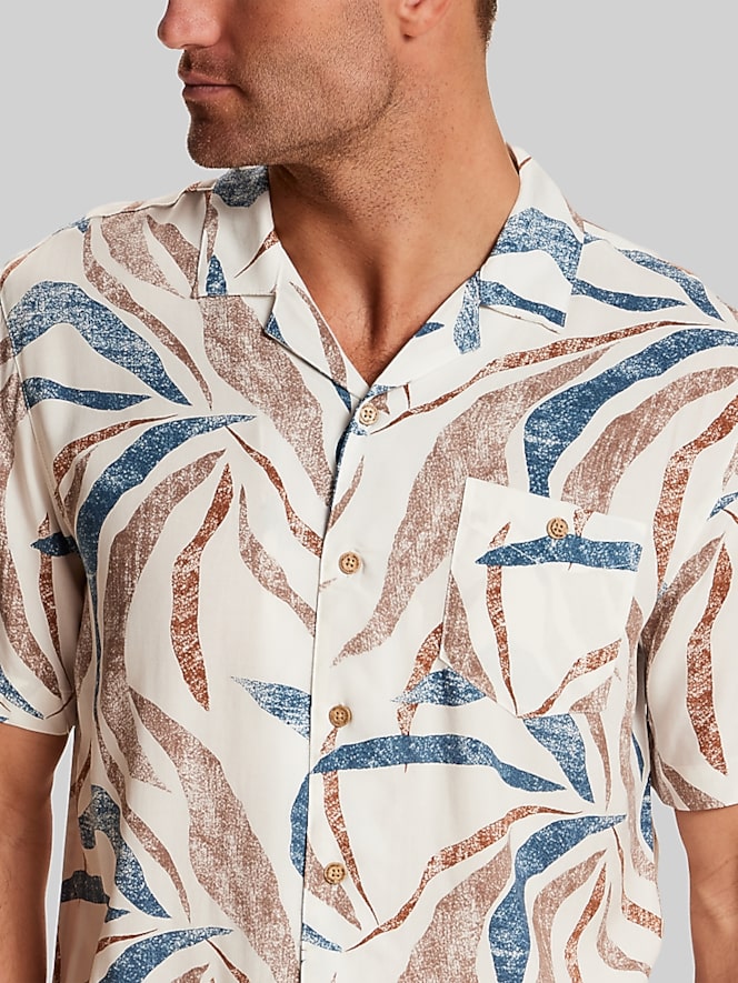 Weatherproof Vintage Regular Fit Short Sleeve Camp Shirt