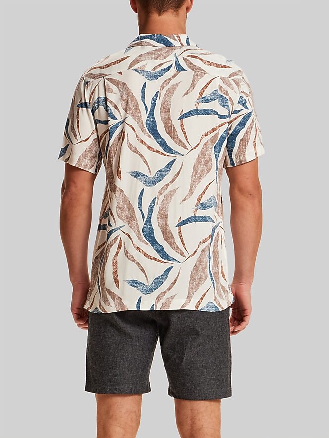 Weatherproof Vintage Regular Fit Short Sleeve Camp Shirt