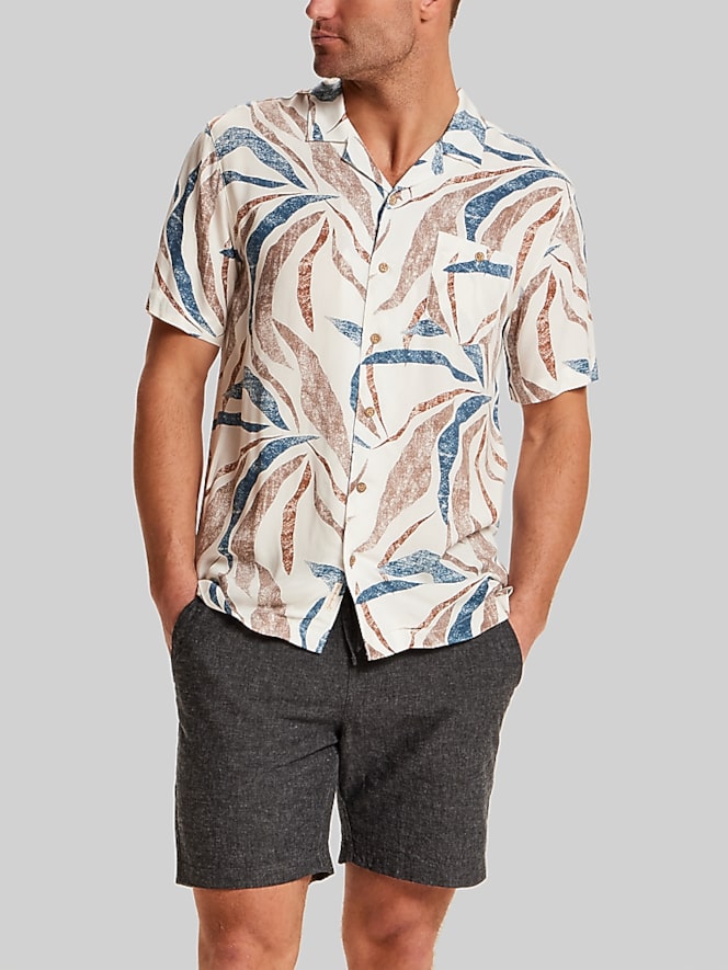 Weatherproof Vintage Regular Fit Short Sleeve Camp Shirt