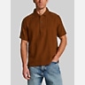 Weatherproof Vintage Regular Fit Herringbone Woven Short Sleeve Shirt