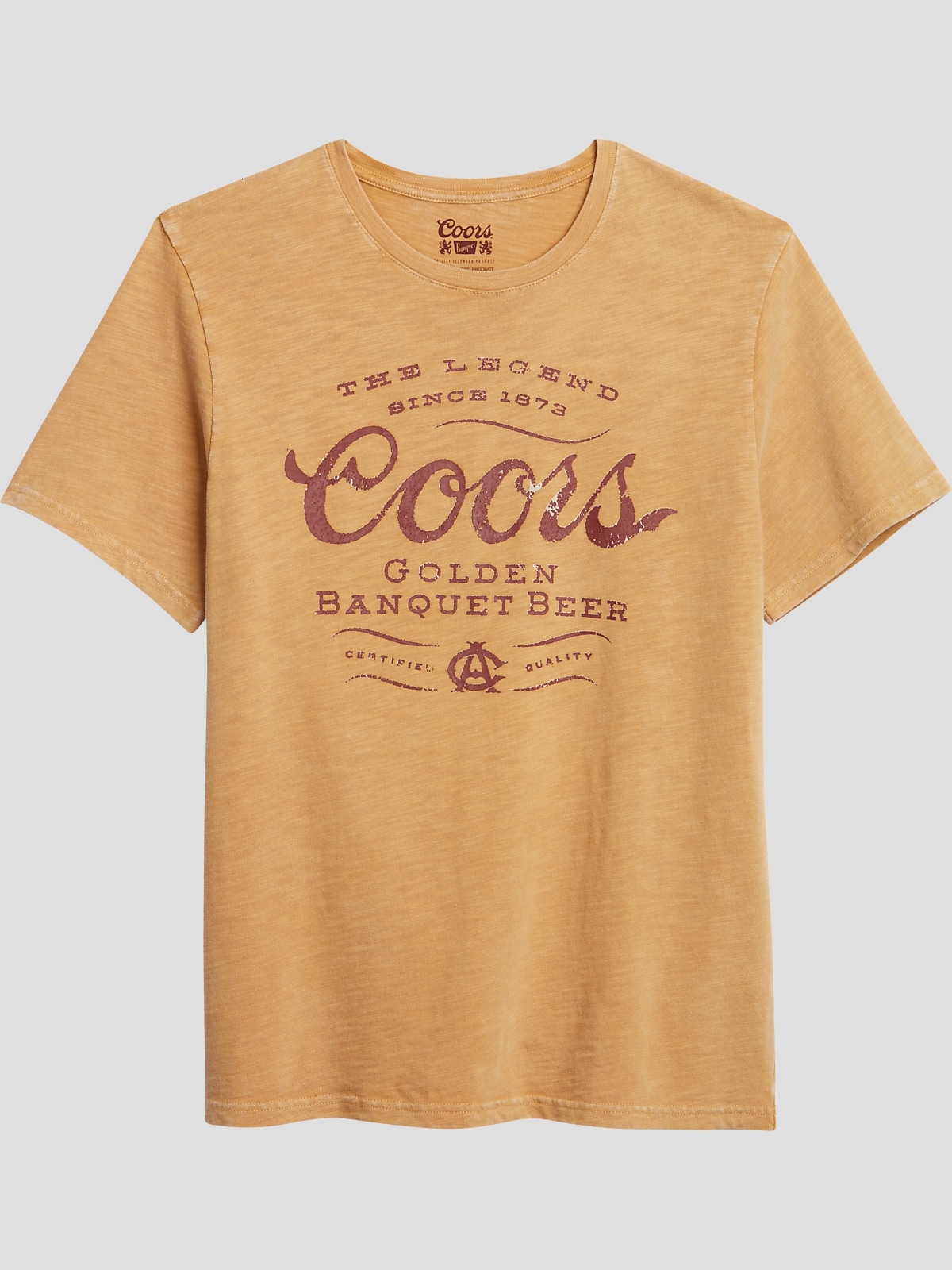 Lucky Brand Classic Fit Coors T-Shirt | All Sale| Men's Wearhouse