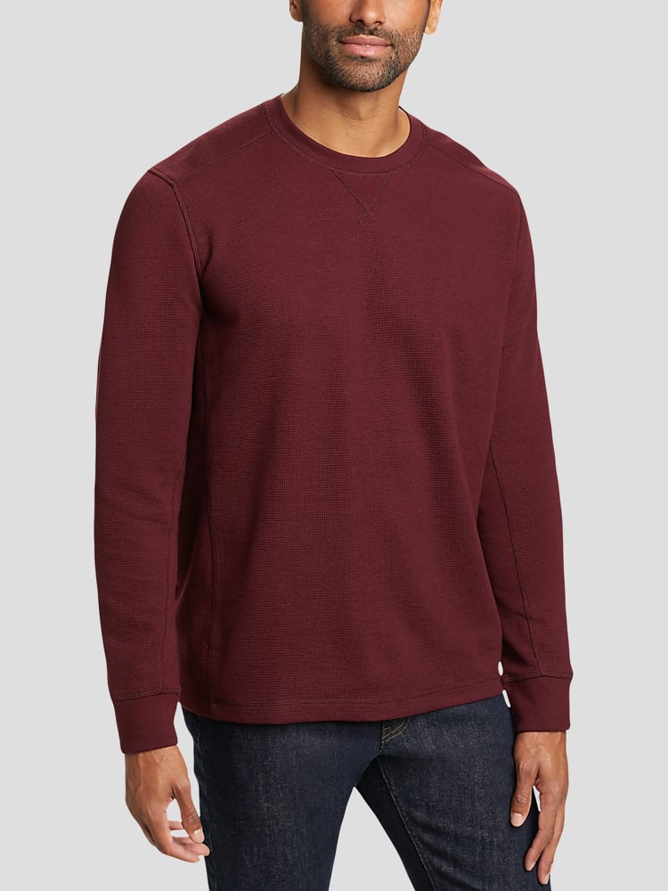 Eddie Bauer Classic Fit Crewneck Long Sleeve Thermal Shirt All
