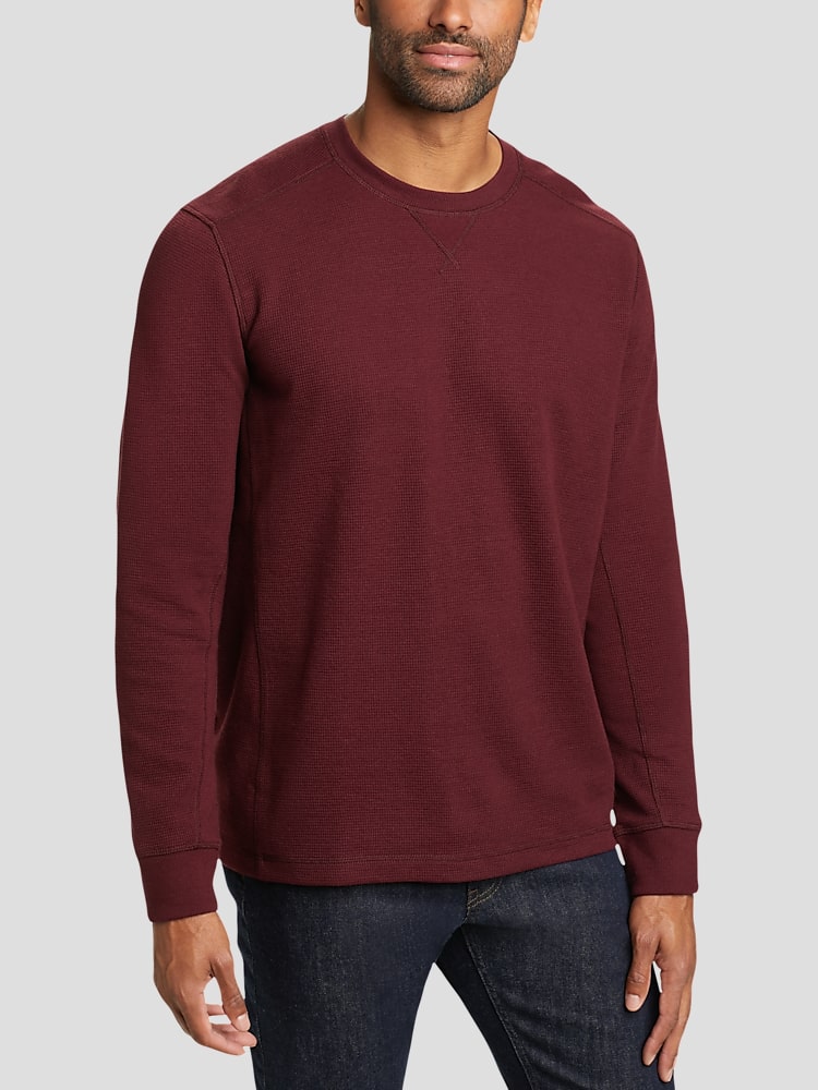 Eddie Bauer Classic Fit Crewneck Long Sleeve Thermal Shirt, All Sale