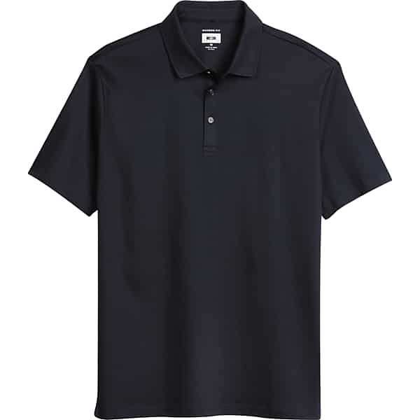 Joseph Abboud Men's Modern Fit Luxe Cotton Polo Navy - Size: 4XLT TMW6PW251001