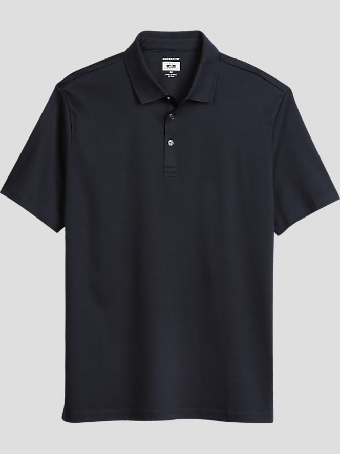 Joseph Abboud Modern Fit Luxe Cotton Polo
