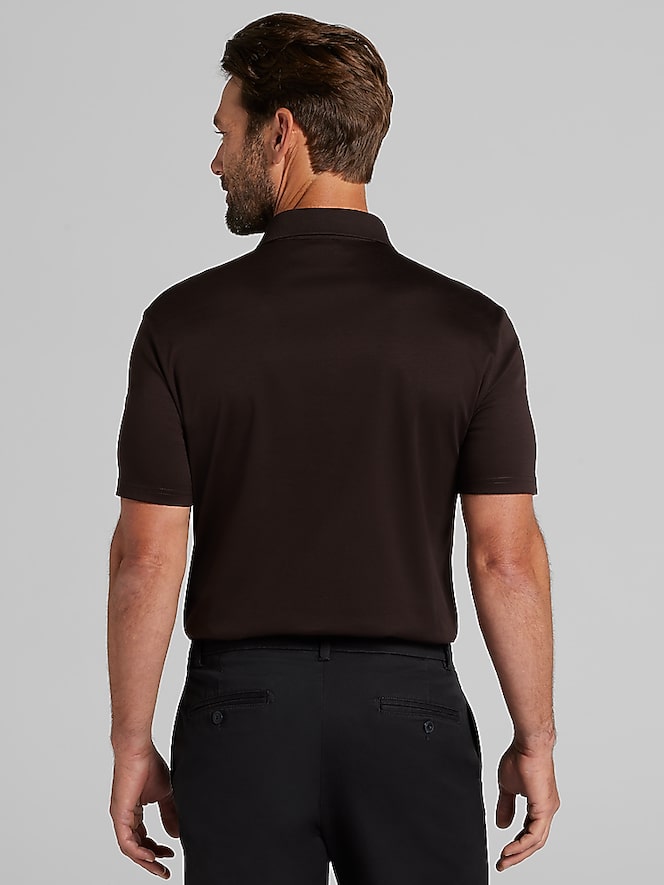 Joseph Abboud Modern Fit Luxe Cotton Polo
