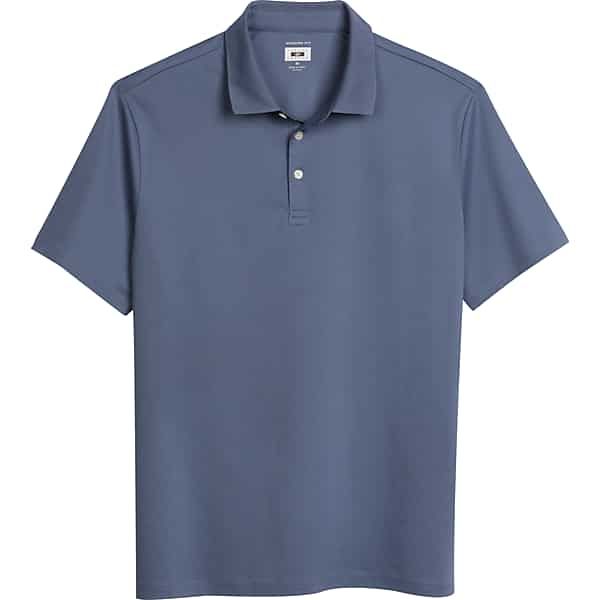 Joseph Abboud Men's Modern Fit Luxe Cotton Polo Dk Blue - Size: 4X TMW6PW250826