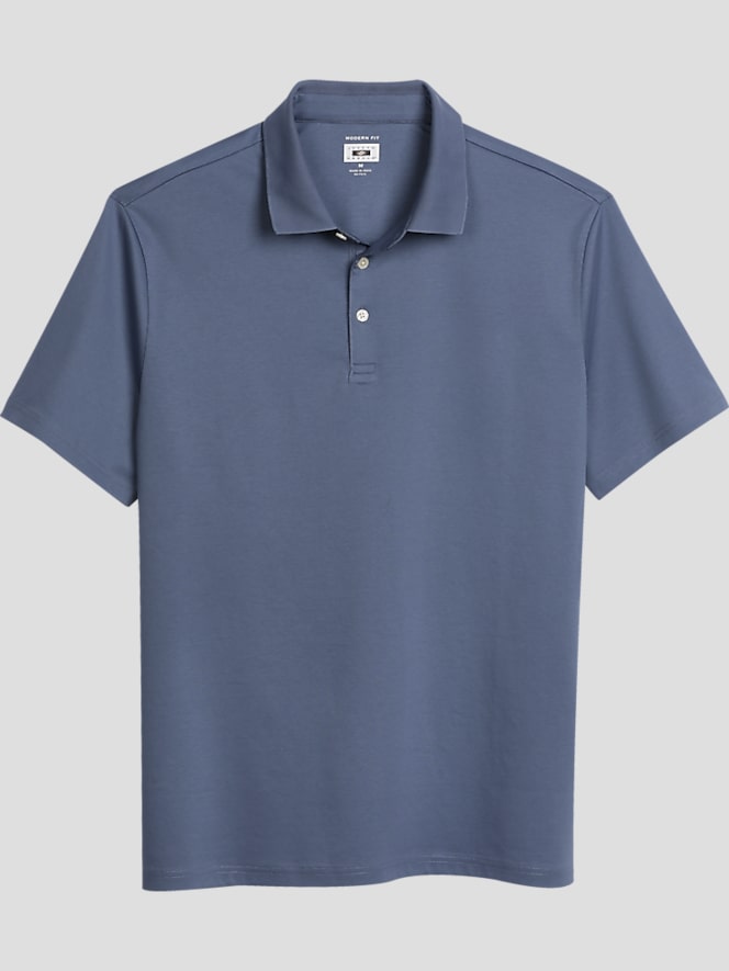 Joseph Abboud Modern Fit Luxe Cotton Polo