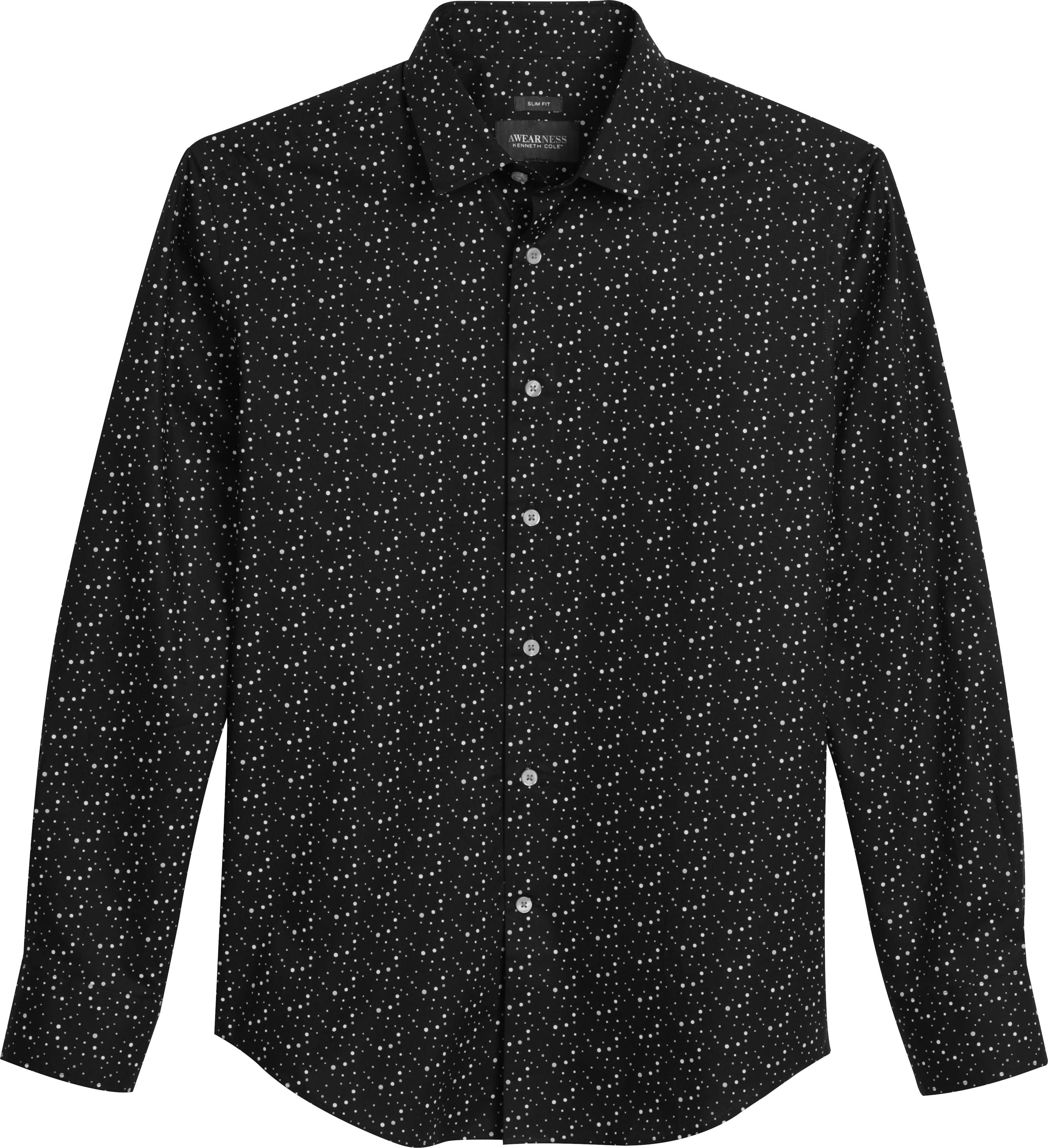 Slim Fit Circle Galaxy Sport Shirt