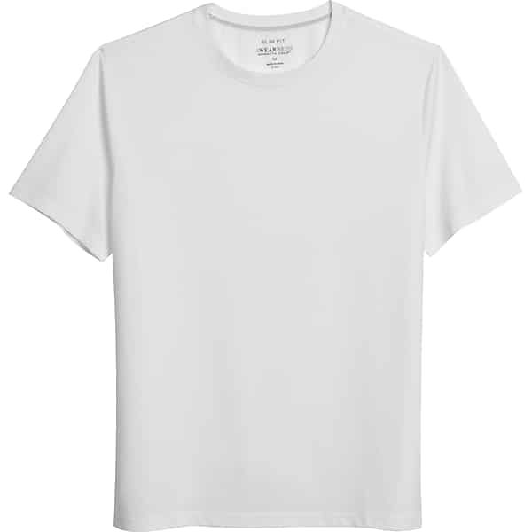 Awearness Kenneth Cole Big & Tall Men's Slim Fit Performance Tech Crewneck T-Shirt White - Size: 4X