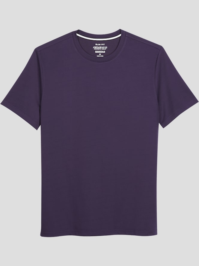 Awearness Kenneth Cole Slim Fit Performance Tech Crewneck Tee