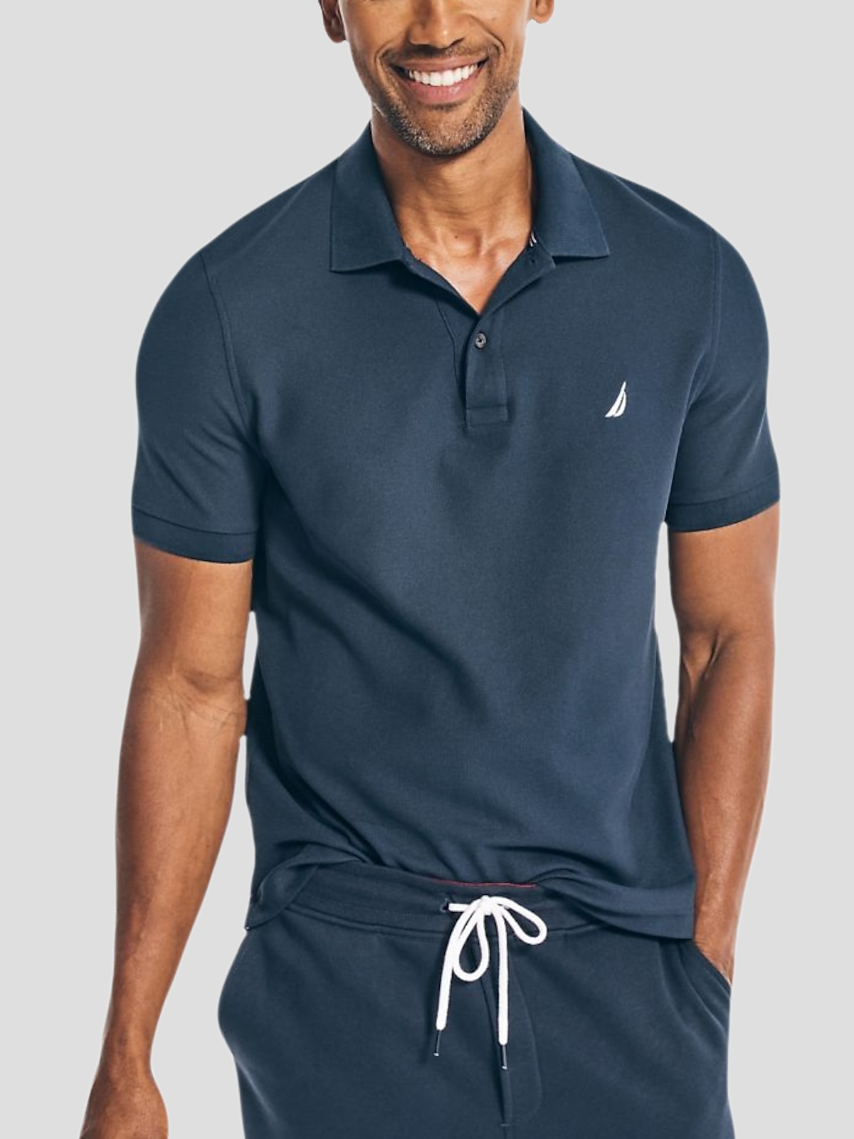 Nautica Performance Classic FIt Deck Polo