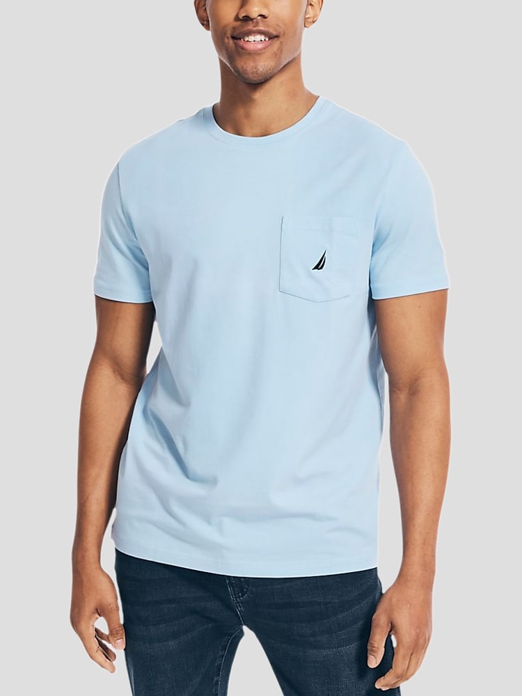Nautica Classic Fit Anchor Pocket Tee All Sale Men s Wearhouse