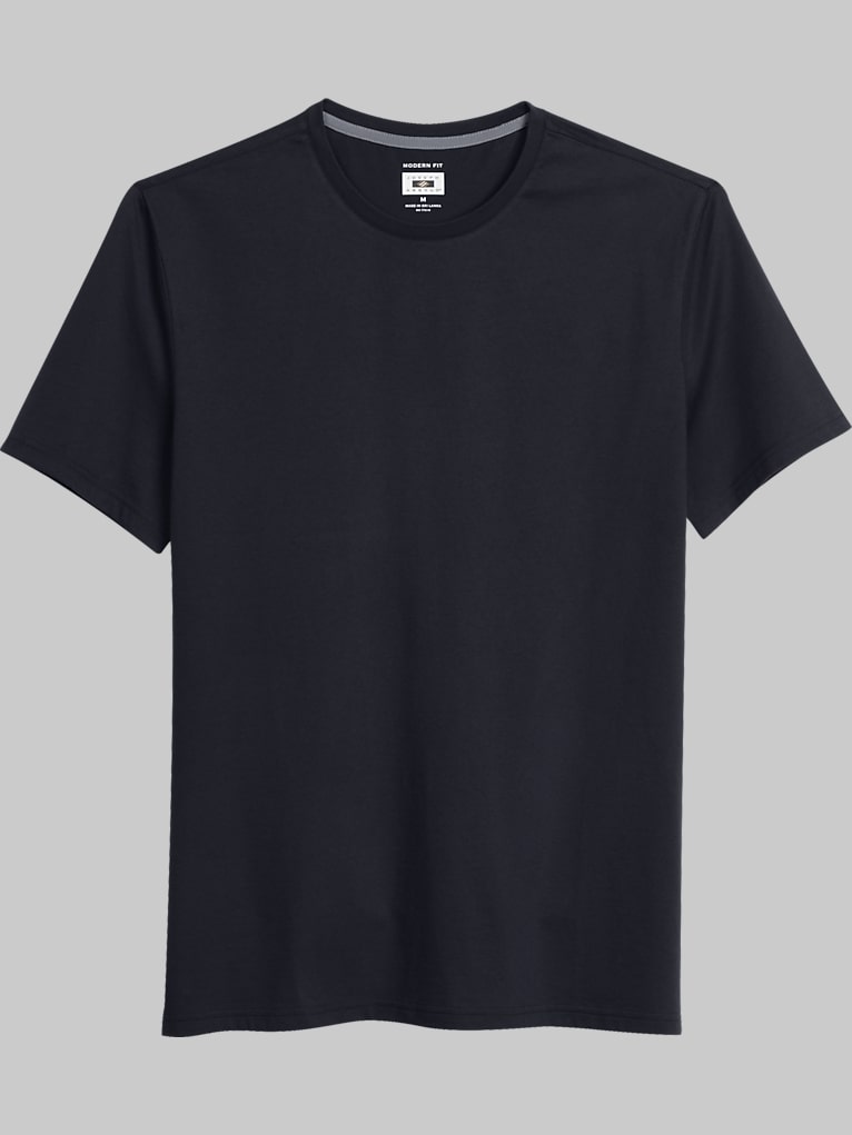 Joseph Abboud Modern Fit Luxe Cotton Crewneck Tee