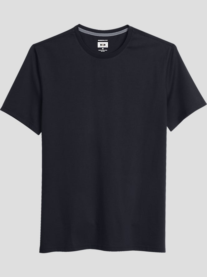 Joseph Abboud Modern Fit Luxe Cotton Crewneck Tee