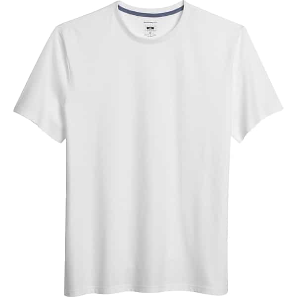 Joseph Abboud Men's Modern Fit Luxe Cotton Crewneck Tee White - Size: 2X TMW6PYY50210