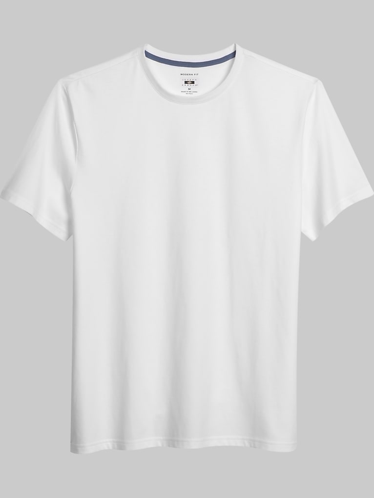 Joseph Abboud Modern Fit Luxe Cotton Crewneck Tee