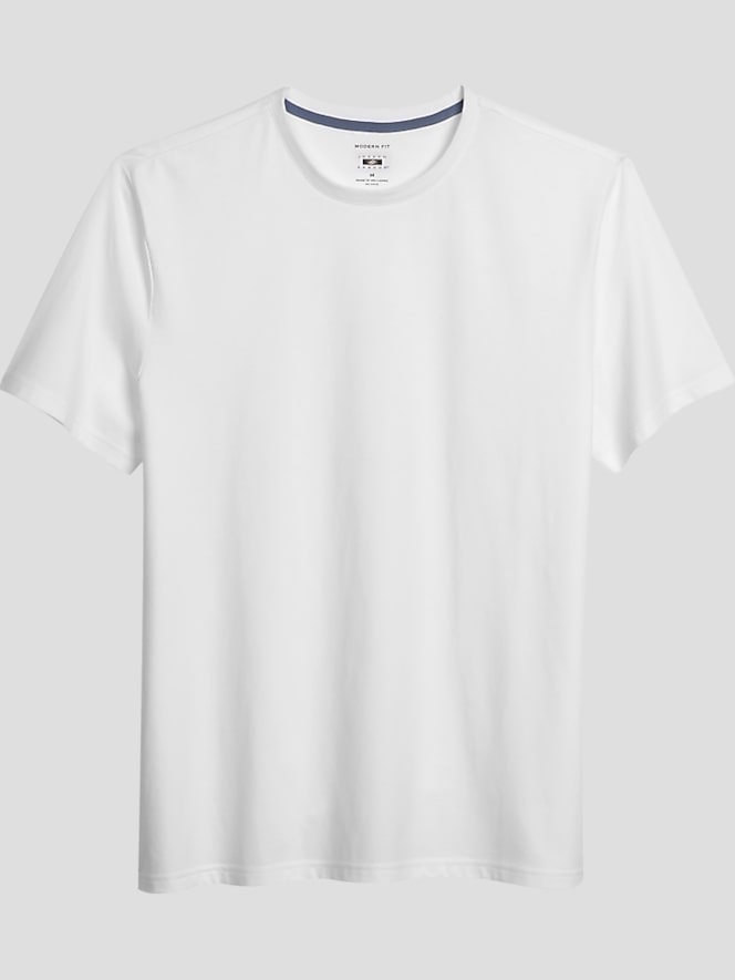 Joseph Abboud Modern Fit Luxe Cotton Crewneck Tee