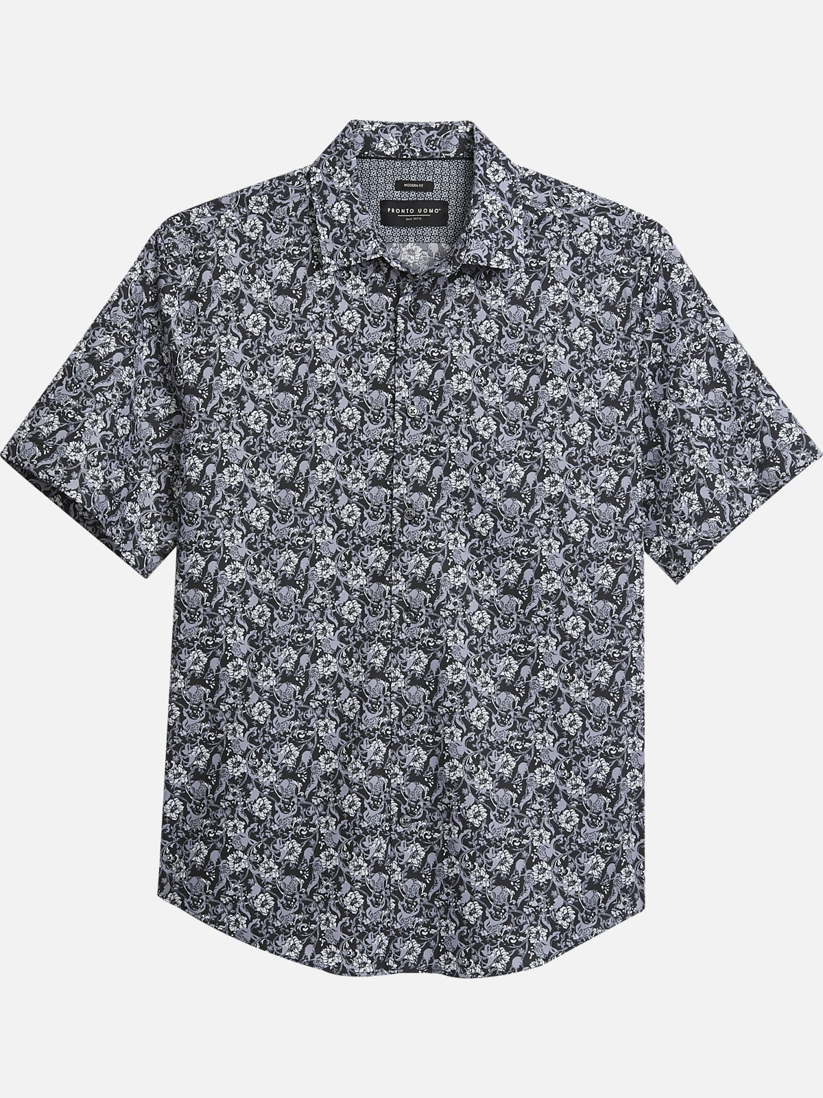 Pronto Uomo Modern Fit Large Floral Sport Shirt | All Clearance $39.99 ...