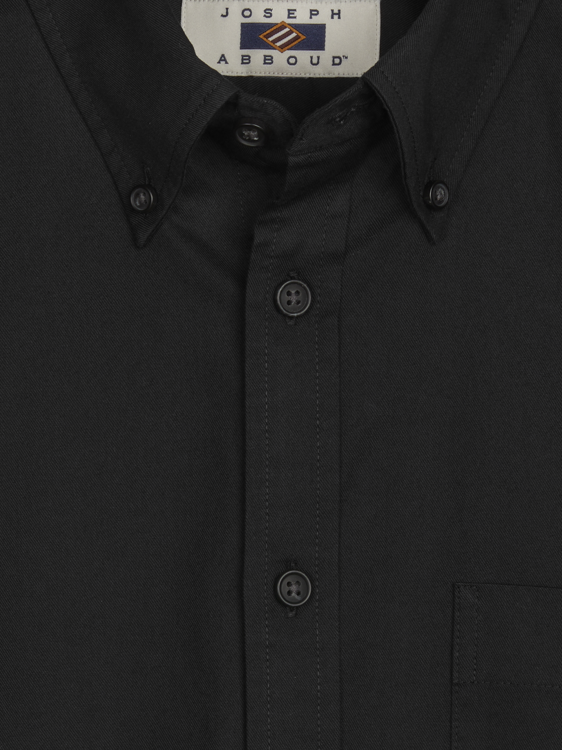 Modern Fit Twill Button Up Shirt