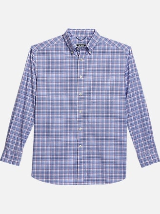 St. Aisle Classic Fit Medium Check Sport Shirt | Sport Shirts | Men's ...