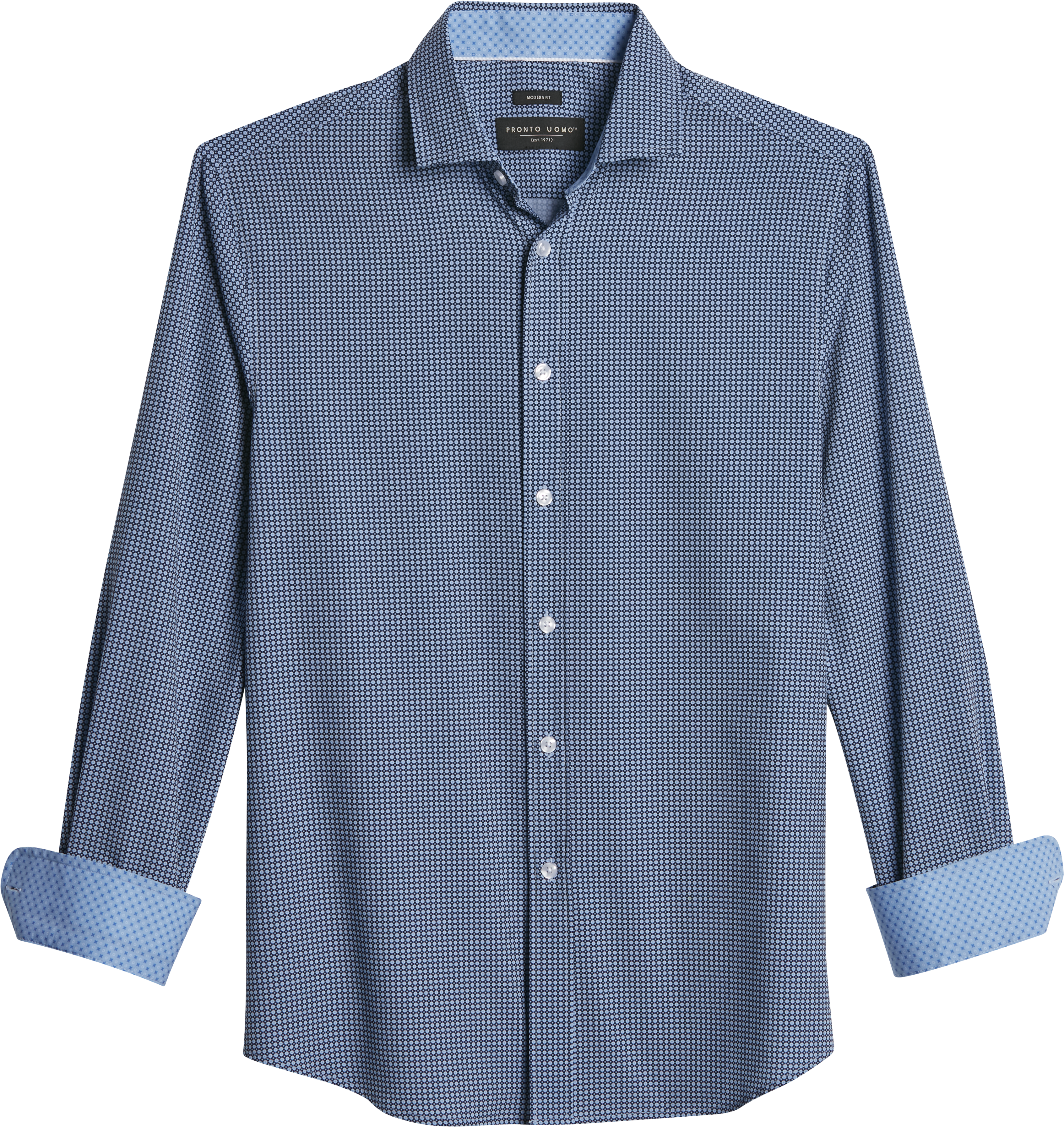 Pronto Uomo Pronto Uomo Mini Connected Dots Sport Shirt | Sport Shirts |  Men's Wearhouse